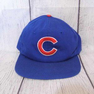 Chicago Cubs Blue Baseball Hat Adjustable Size Fits Most